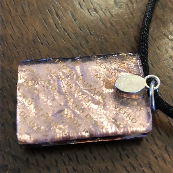 Glass pendants on string necklaces - Picture 4 of 8